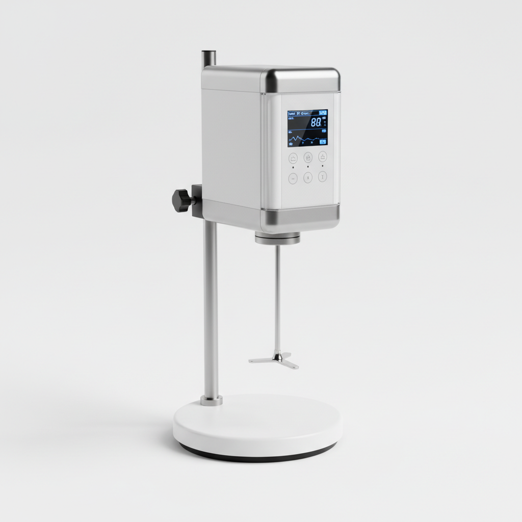 Digital Overhead Lab Stirrer (100–2000 RPM)